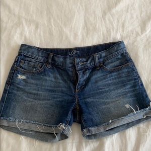 Loft boyfriend shorts